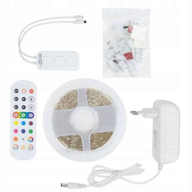 Led pásek Smd pásek 5050 7.2W/m 480LED/m Vícebarevný Rgb Smart