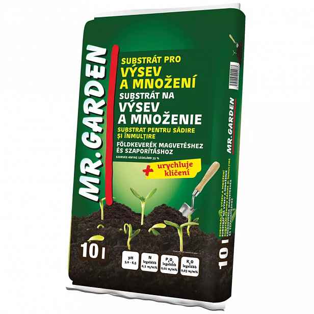 Mr.Garden Substrát pro výsev a množení 10 l