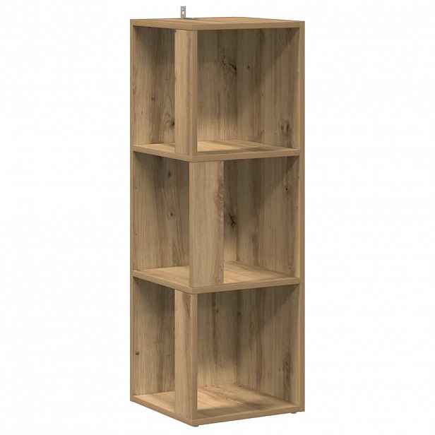 vidaXL Corner Cabinet 33 x 33 x 100 cm Engineered wood Dub artisan