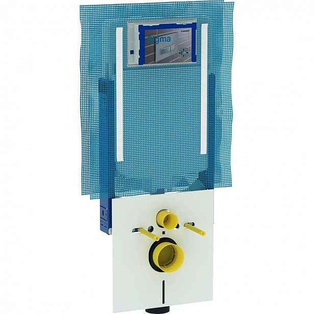 Geberit Kombifix - Předstěnová instalace pro závěsné WC, pro odsávání zápachu, výška 1,09 m 110.791.00.1