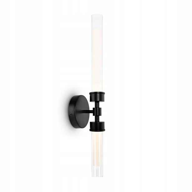 Nástěnné svítidlo 2 skleněné podlouhlé tuby 56 cm Led 3000K do ložnice Maytoni