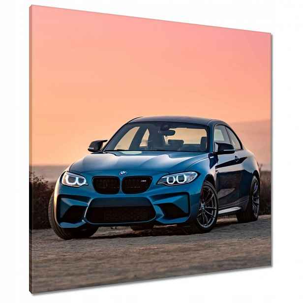 Obrazy 80x80 Západ slunce Bmw Auto