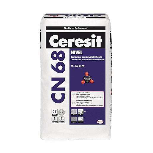 Samonivelační hmota Ceresit CN 68 25 kg CN68