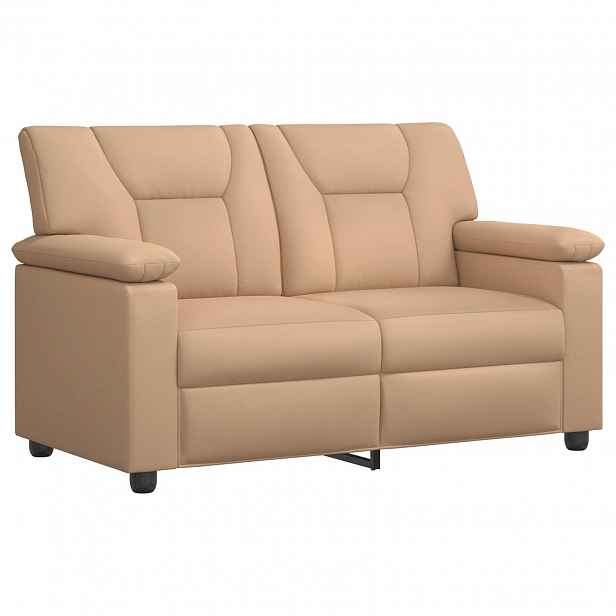 vidaXL Pohovka Cappuccino 151 x 85 x 93 cm Umělá kůže