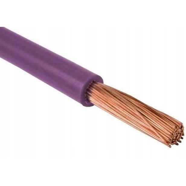 Kabel Lgy H07V-K 2,5 mm Fialový 1M