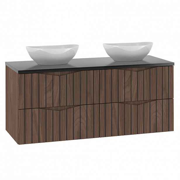 Petits-meubles DVOJUMYVADLO 120.6cm Siena Dřevo a černá