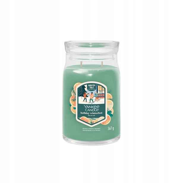 Yankee Candle Velká vonná svíčka Holiday Winterfest Vánoční