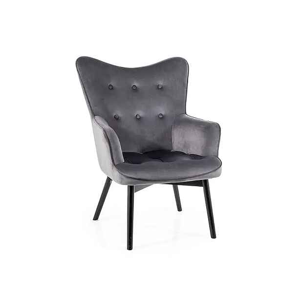 Casarredo Čalouněné křeslo KLARA - šedá