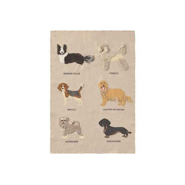 Dětská tapiserie Dogs – Lorena Canals