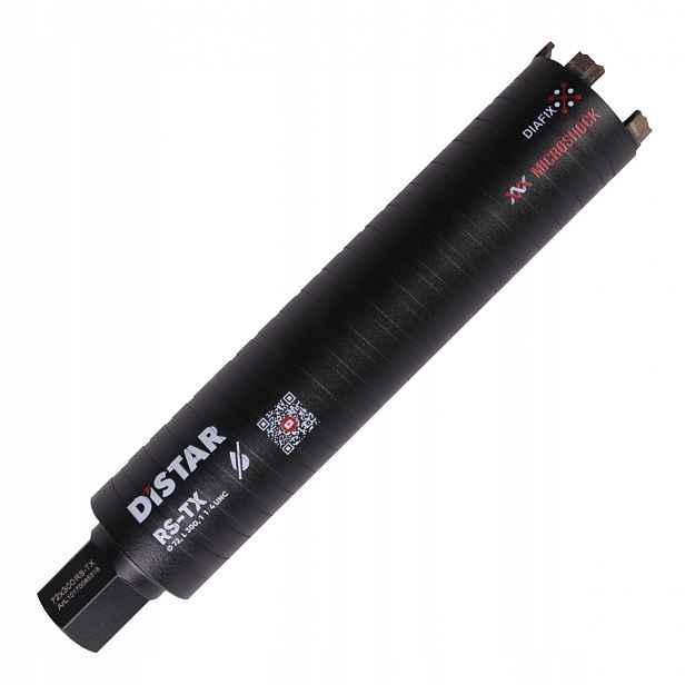 Diamantová Korunka Pro Suché Vrtání Distar Rs-tx 1 1/4 Unc 72 mm x 300