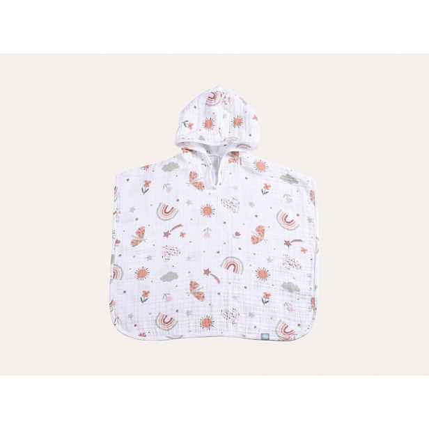 FUNNABABY Pončo Motýlci 50 cm