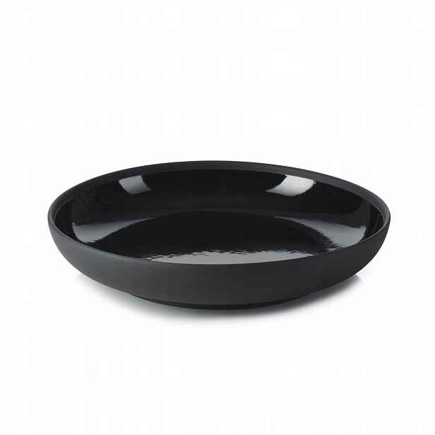 Revol Solid talíř 23,5 cm, černý Glossy Black