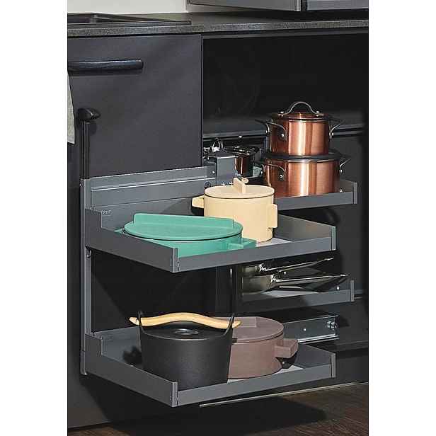 Peka 05.0552.KPL/A Magic Corner Comfort Liro 900/ 450/ levý/ antracit