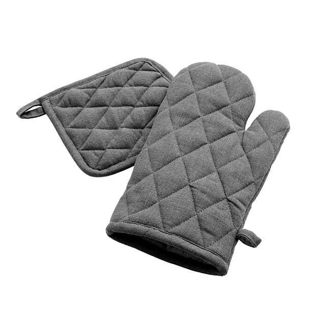 Set kuchyňské rukavice a chňapky 2 ks Gourmet – douceur d'intérieur