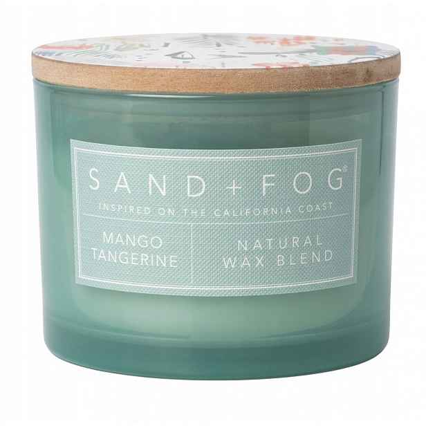 Vonná svíčka Sand Fog Mango Tangerine 340 g Přírodní Vosk