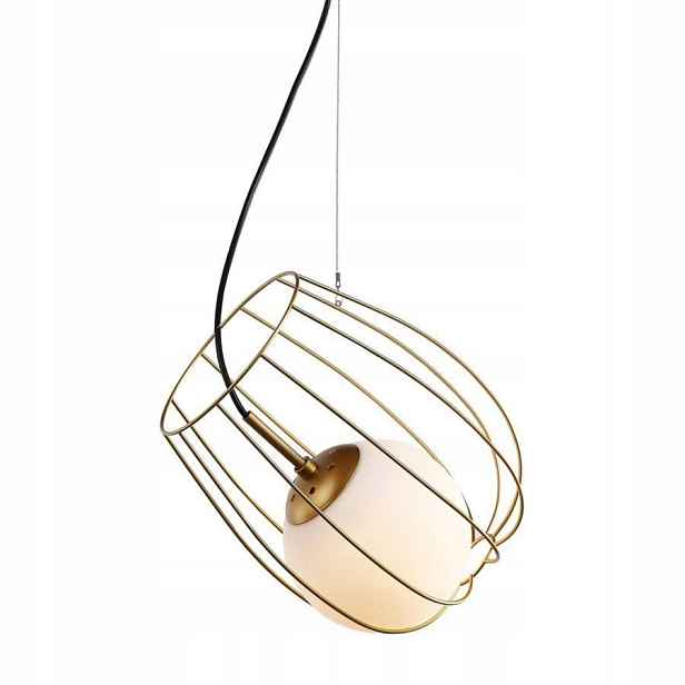 Závěsná lampa Pendant Melisa Zlatá Moderní E27 Modifikace výšky