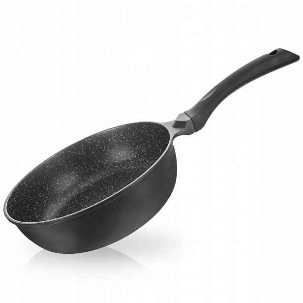 Hluboká granitová pánev 28 cm, indukce pro smažení a dušení
