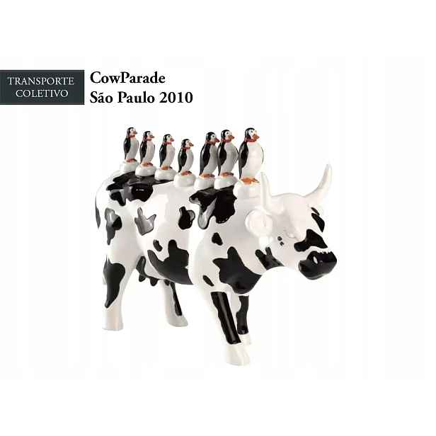 CowParade 2005, Transporte Coletivo, autor: Angeli