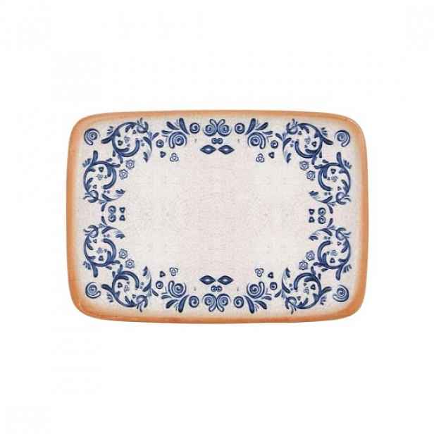 Obdélníkový talíř, porcelán, 23 × 16 cm, "Laudum" - Bonna