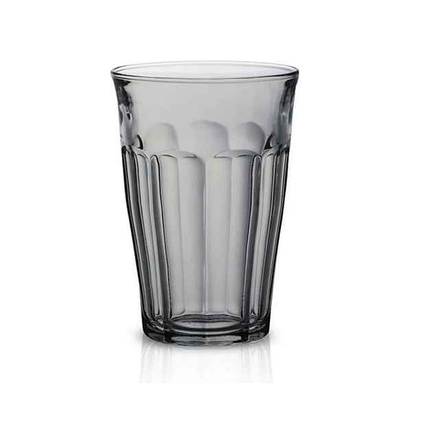 sklen. 360ml, 6ks-Kouř, PICARDIE, d8,8x12,4cm, DURALEX