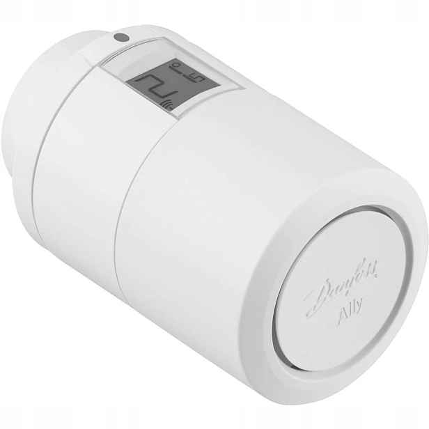Termostatická kartuše Danfoss Ally rádiová Zigbee 4 adaptéry 5-35°C