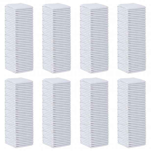 vidaXL Netkaná textilní podložka pro domácí zvířata 400 ks 60 x 45 cm