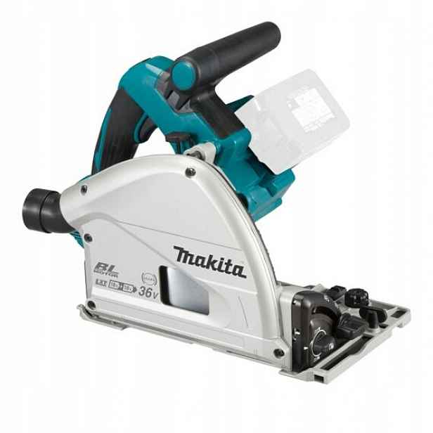 Makita DSP600ZJ aku ponorná pila 165mm, 2*18V bez baterie, systainer