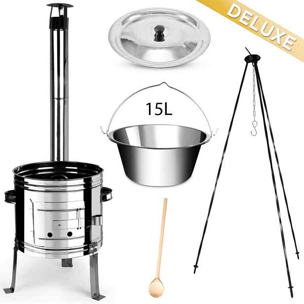 Perfect Home Partyset49 DELUXE Kotlíková souprava 15L, 5ks