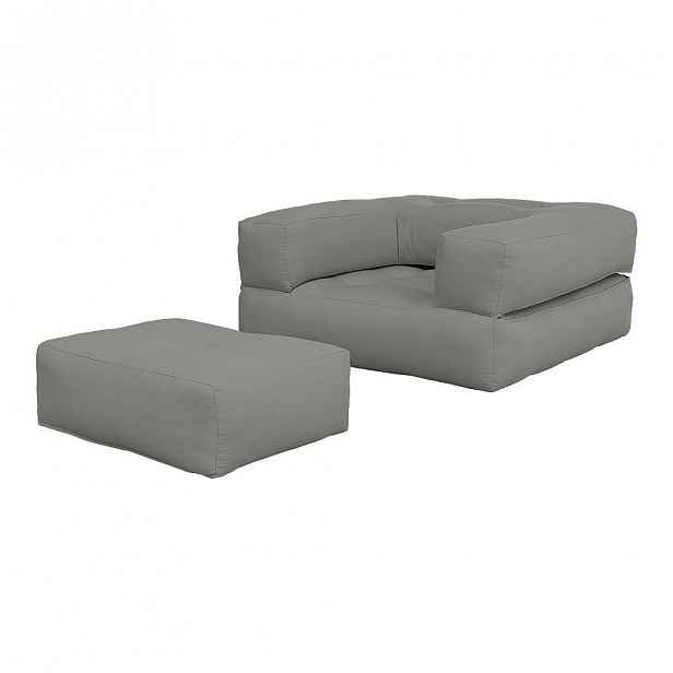 Variabilní křeslo Karup Design Cube Grey