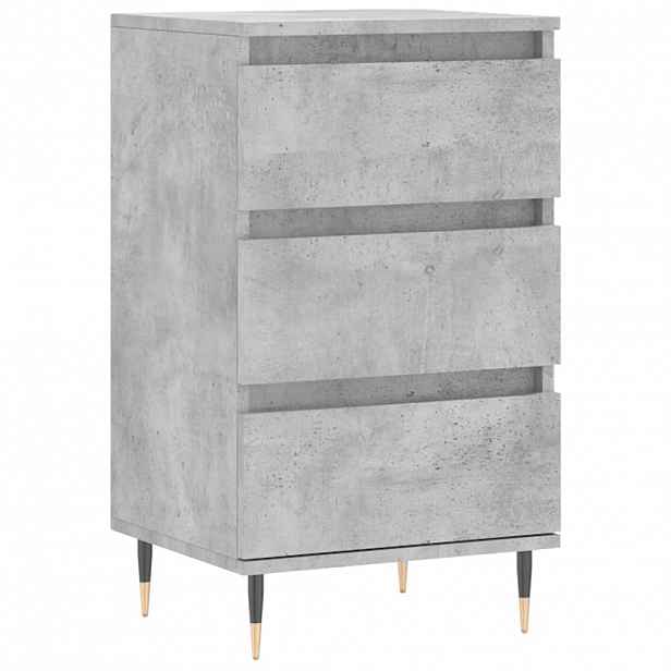 vidaXL Příborník betonově šedý 40 x 35 x 70 cm kompozitní dřevo