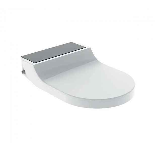 Geberit AquaClean - Elektronické bidetové sedátko Tuma Comfort, SoftClosing, sklo/černá 146.270.SJ.1