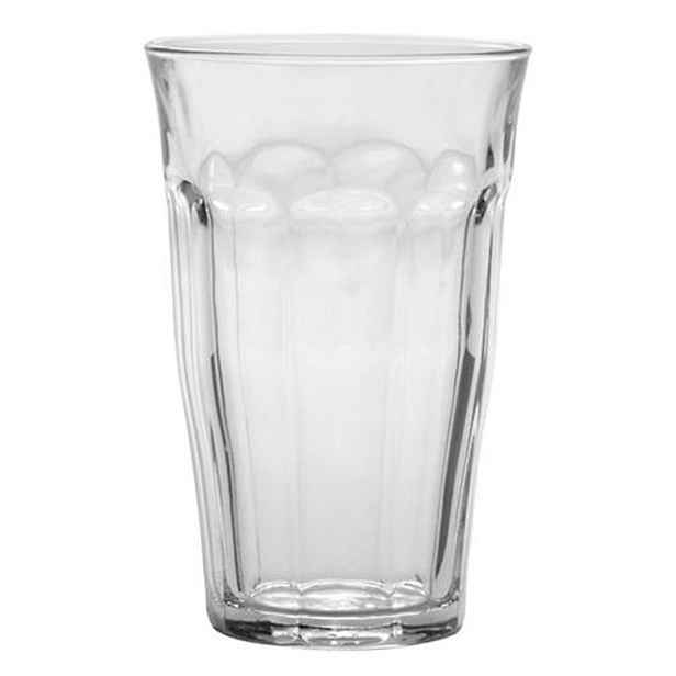 sklen. 500ml, 6ks-čirá, PICARDIE, d9,4x14,5cm, DURALEX