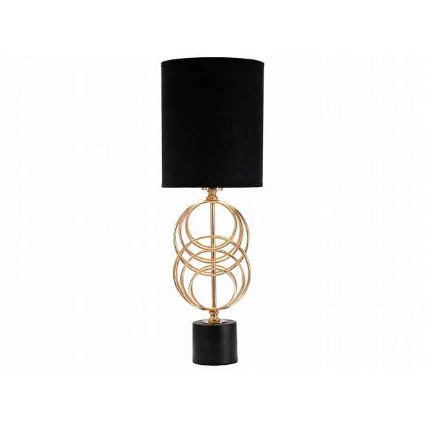 Stolaní lampa se zlatým zdobením Circly