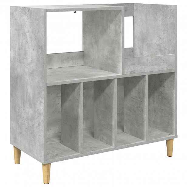 vidaXL Stojan na gramofon Betonově šedá 82 x 39,5 x 82,5 cm