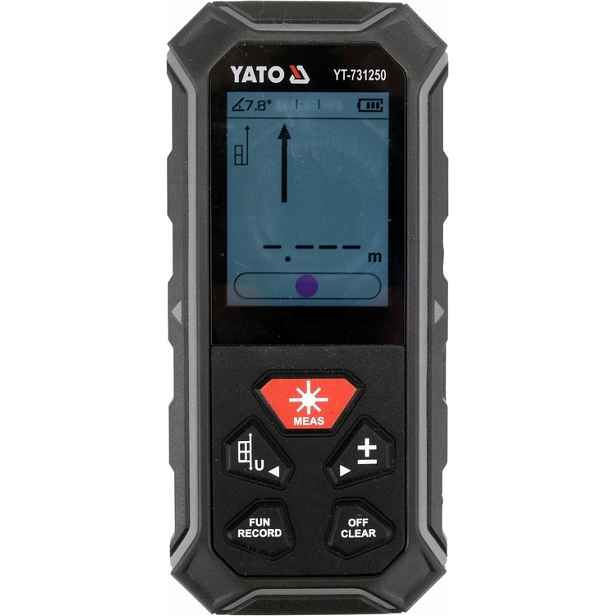 Yato YT-731250 Laserový Dálkoměr Obousměrný 2X100 M