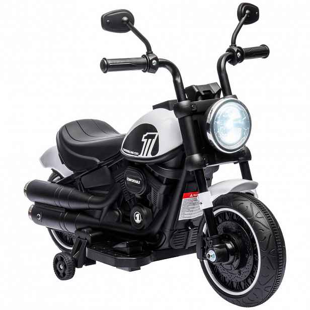 HOMCOM DĚTSKÝ MOTOCYKL Dětský elektrický motocykl Elektrické vozidlo pro děti ve věku 1,5–3 roky