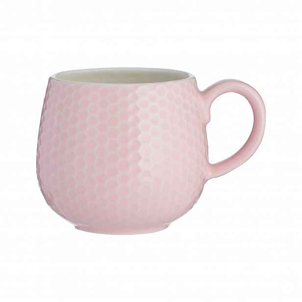 Mason Cash Impressions Mugs hrnek Honeycomb, 350 ml, růžový 2002.105