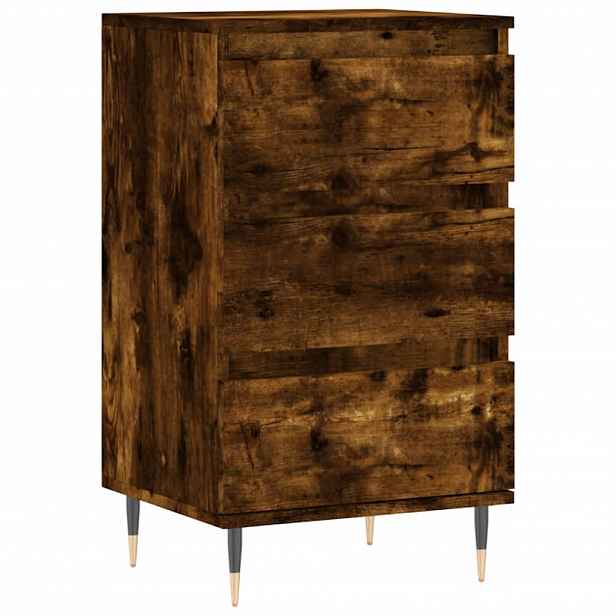 vidaXL Příborník kouřový dub 40 x 35 x 70 cm kompozitní dřevo
