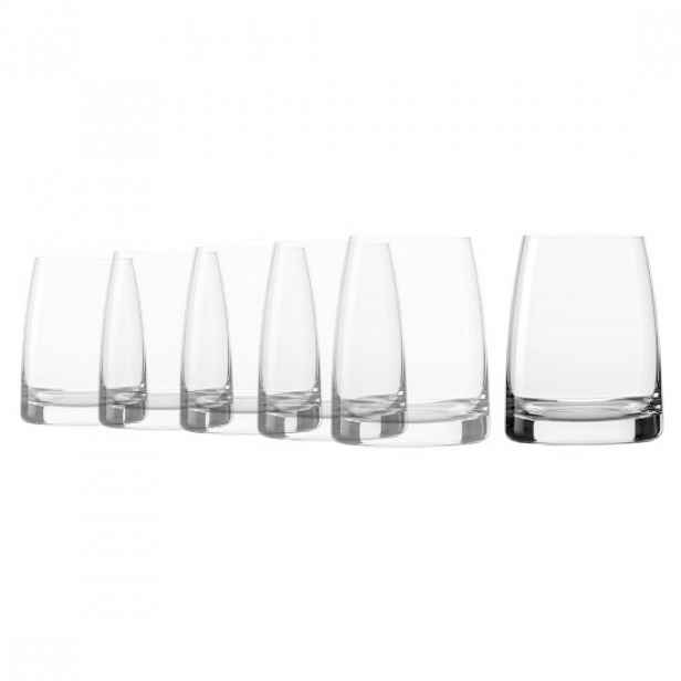 Sada 6 sklenic na whisky, z krystalického skla, 325ml, "Experience" -