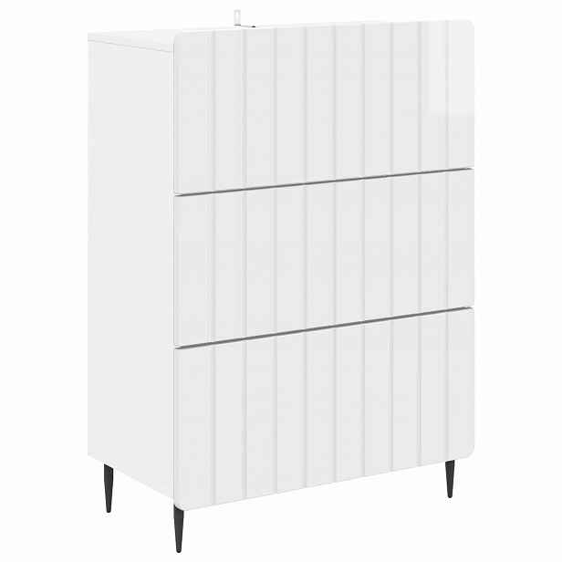 vidaXL Skříň se zásuvkami 66 x 34,5 x 92 cm Kompozitní dřevo
