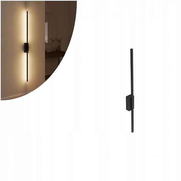 Černá nástěnná lampa Flash Led 12W moderní do pracovny Tk Lighting