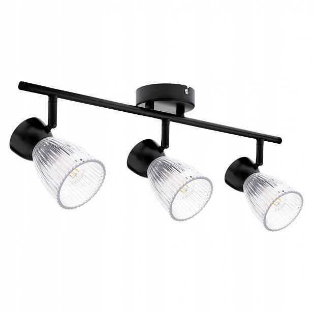 Milagro Stropní Svítidlo Best Black ML9972 Bodový reflektor 3xE14 regulovatelný