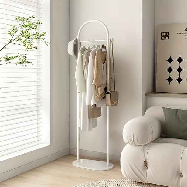 TEMU GMAFEIWI, minimalistický věšák na kabáty do ložnice obývacího pokoje, stojací, domácí věšák na oblečení, lehký luxusní noční věšák na oblečení