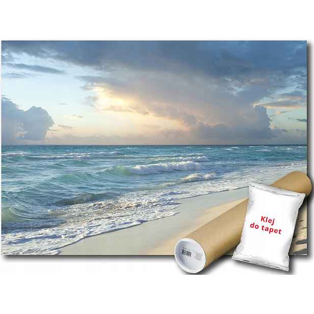 Vinylová Fototapeta Pláž Moře Vlny 152x104