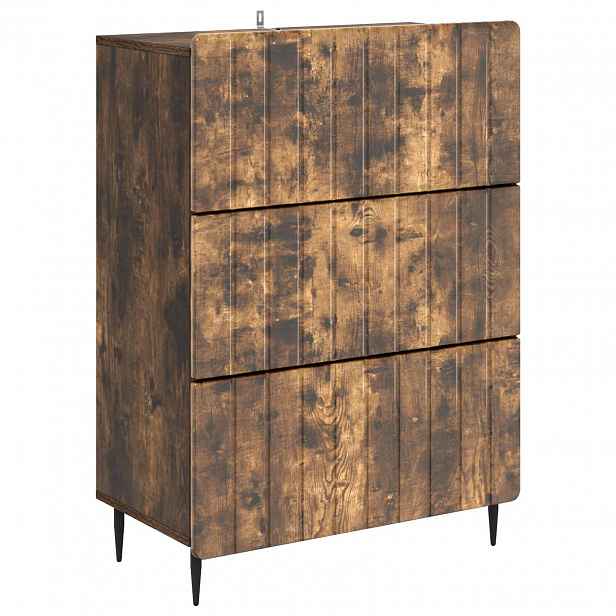 vidaXL Skříň se zásuvkami 66 x 34,5 x 92 cm Kompozitní dřevo