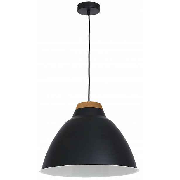 Závěsná lampa Skal Černá Bílá Kovová Moderní jednoduchost pro každého