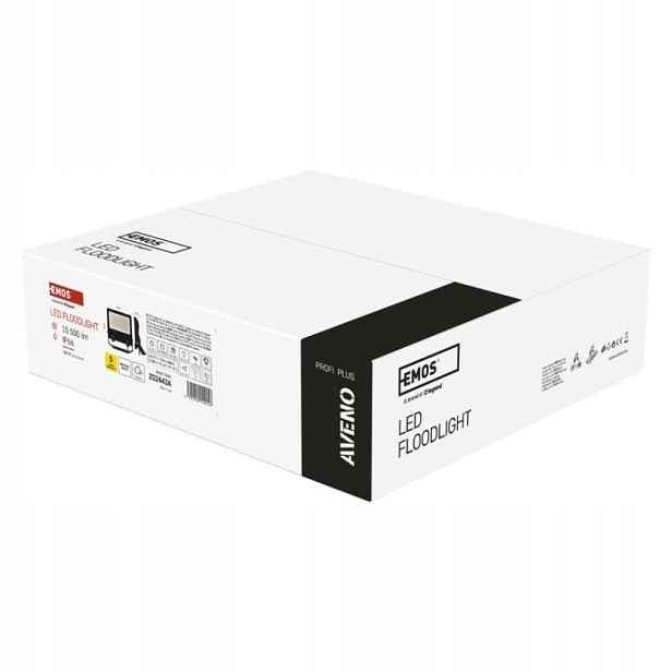 Led reflektor Aveno 100W, černý, neutrální bílá
