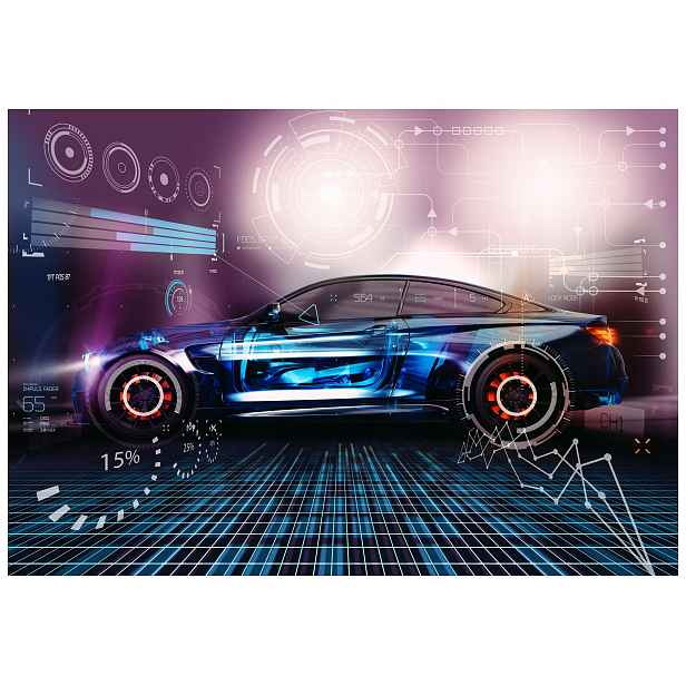 Fototapeta Bmw M4 Gts Rychlost Budoucnost a sportovní duch 208x146 lepidlo