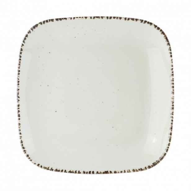Landscape MĚLKÝ TALÍŘ porcelán keramika 27/27 cm