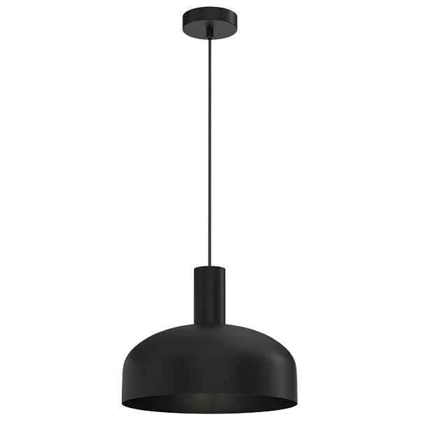 Závěsná lampa Milagro Visby MLP1553 černá kovová E27 60W 30 cm